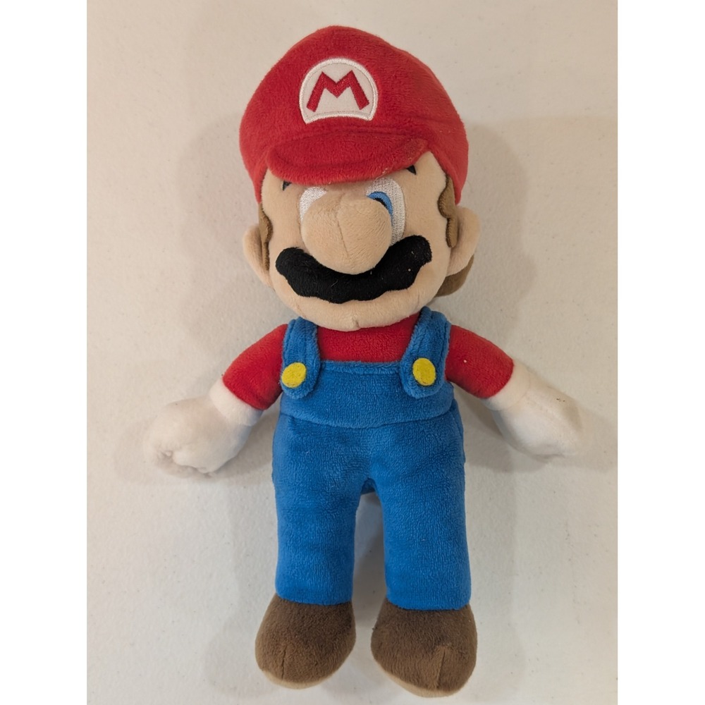 Super Mario Plush 9.5" Stuffed Animal Little Buddy Nintendo Authentic Toy Gift - Picture 1 of 6
